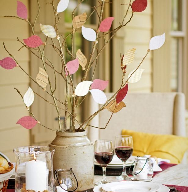 3 Easy Last Minute Thanksgiving Centerpieces