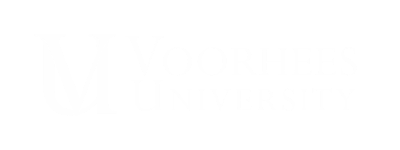 Voorhees University logo.